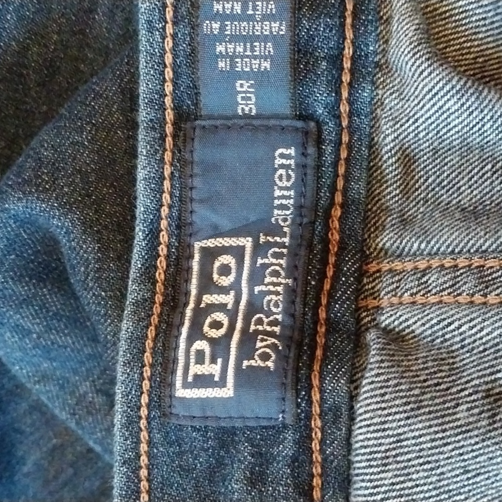 Polo By Ralph Lauren Wide Leg Jeans. Size 30R - Picture 9 of 16